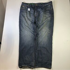 LRG Lifted Research Group X Chico Brenes Baggy Jeans Mens 46x33 Skater RARE VTG